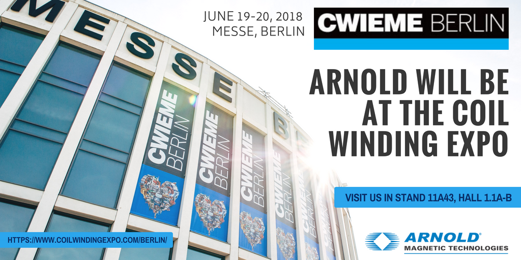 Arnold to Attend CWIEME Berlin